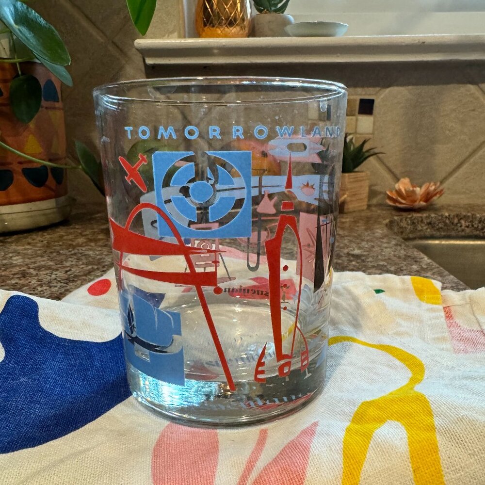 RAD! vintage Disneyland glass